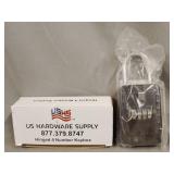 US Hardware Hinged 4 Number Keybox
