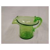 Crackle glass creamer 5'x3'