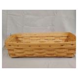 Longaberger basket 15.5'x8'x5'