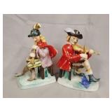 2- Wales musician figurines 4'x6'