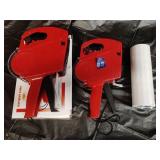 Two price labelers mx5500