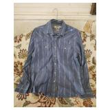 Wrangler Retro Premium Mens L Pearl Snap