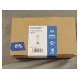 3 Way Decorator Switch, White, 10 Pack