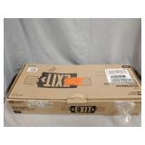 Commerical Electric LED Red/Green Exit Sign Combo