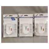 3- All in One Adapter With Surge Protection