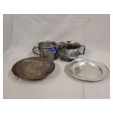 Williamsburg pewter plate 6'