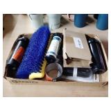 Power cords, brush head, sprinkler heads