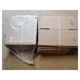 25- 9'x9'x9' boxes, 25- 10'x8'x6' boxes