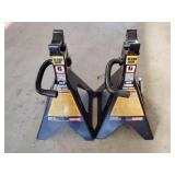 Black Jack double locking 6 ton jack stands