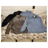 3- Mens Columbia Pull Overs 2-XL, 1- 2XL