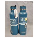 2- Rtic 20 Oz. Journey Bottles