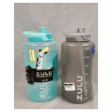 2- Zulu Half Gallon Hydration Bottles