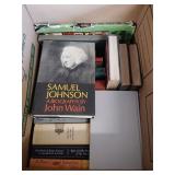 Book assortment including A Biography of John Wain