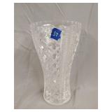 Crystal vase 5.5'x10'