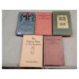 5- Vintage books copyrighted 1908-1916