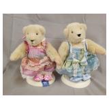 2- Muffy Vanderbear Bears on stands