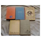 5- Vintage books including Yankee Storekeeper