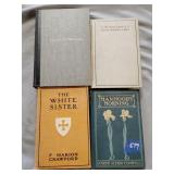 4- Vintage books including The White Sister