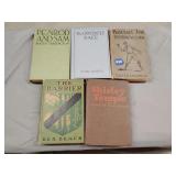 6- Vintage books copyrighted 1908-1945