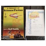 1948 copy of A Treasury of Science Fiction