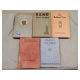5- Vintage books copyrighted 1912-1929