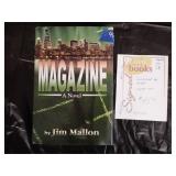 Inscribed copy of Magazine by Jim mallon