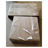 25- 12'x12'x12' boxes, 24- 20'x14'x6'
