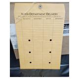Box of 9' x 12' string and button envelopes