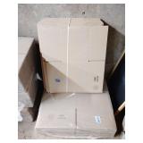 25- 12'x10'x8' boxes, 25- 12'x12'x12' boxes