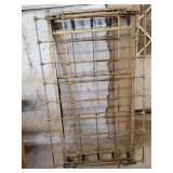 Antique crib, folds down