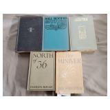 5- Vintage books copyrighted 1901-1940