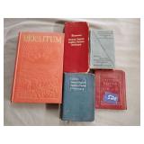 5- Vintage books including Reichtum