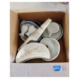 Egg cups, ceramic dishes