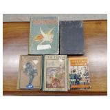 Book assortment including Struggling Upward