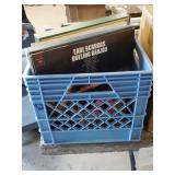 Record assortment including Earl Scruggs