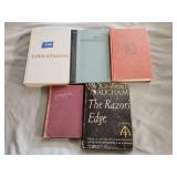 5- Vintage books copyrighted 1897-1959