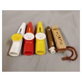 Hohner kazoos, whistles
