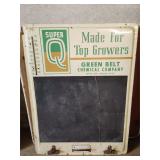 Super Q metal thermometer 18'x25'