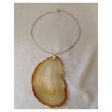 Polished Agate Pendant