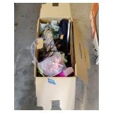 Decor, easter items, clipboards, towels
