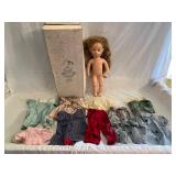 Brookglad Poor Pitiful Pearl Doll & Clothes