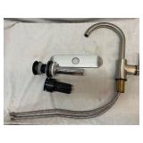 Nickel Color Kitchen Sink Faucet