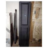8- Plastic shutters 14.5'x66.5'