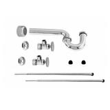 Wetbrass Round Handle Corrugated Pedestal Kit