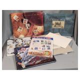 Stamp Collectors Books and Stamps