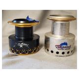 Pair of Reel Replacement Spools Including Tsunami