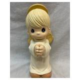1998 Precious Moments Praying Angel Boy 13ï¿½ Statue