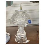 Crystal glass lamp