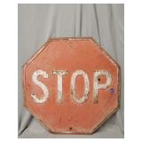 Stop sign, metal 24'x24'