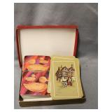 Vintage Playing Cards Featuring Artist Clyde Cole